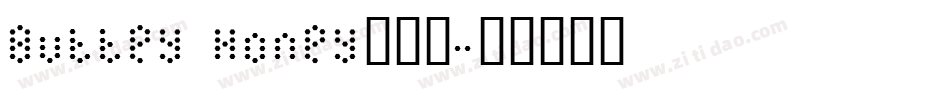 Buttey Honey生成器字体转换